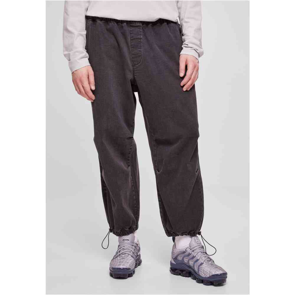 Urban Classics - Parachute Jeans Wijde broek - Zwart